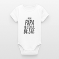 Baby Body - Mein Papa ist der Beste - white