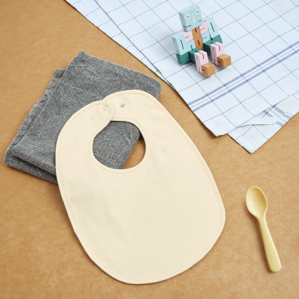 Baby Bio Lätzchen Silikon - Natur
