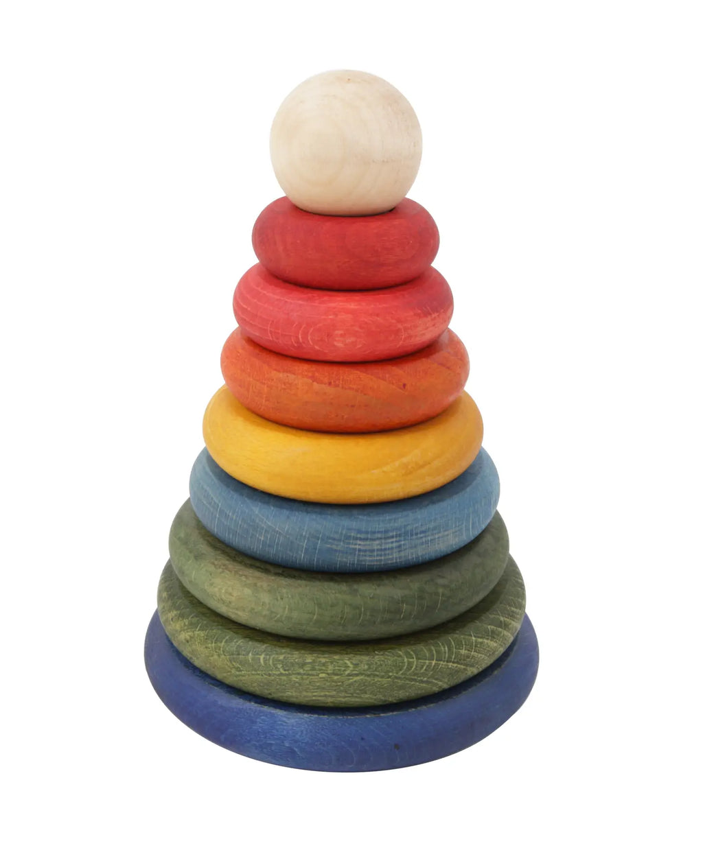 Montessori Stapelpyramide - bunt