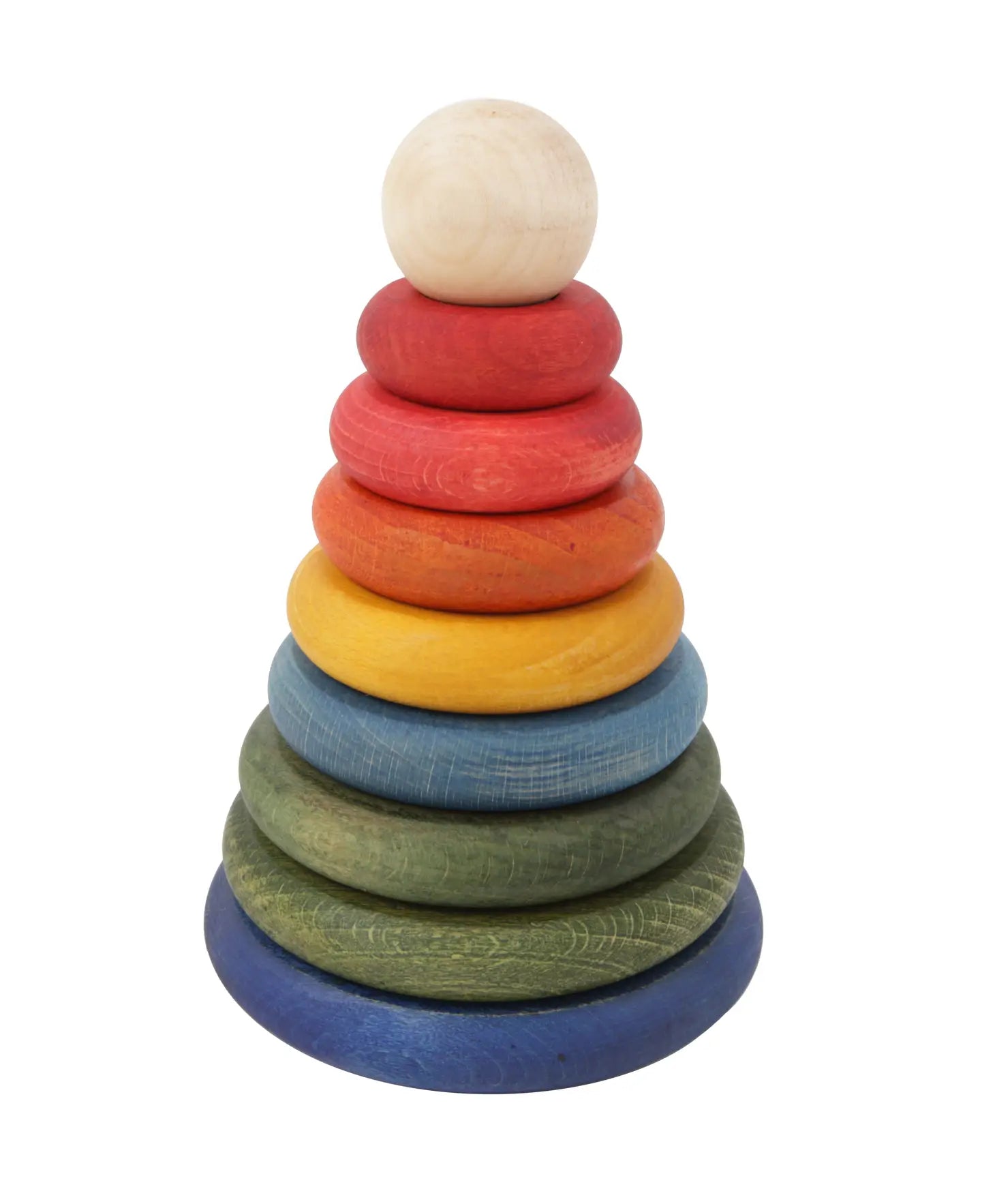 Montessori Stapelpyramide - bunt
