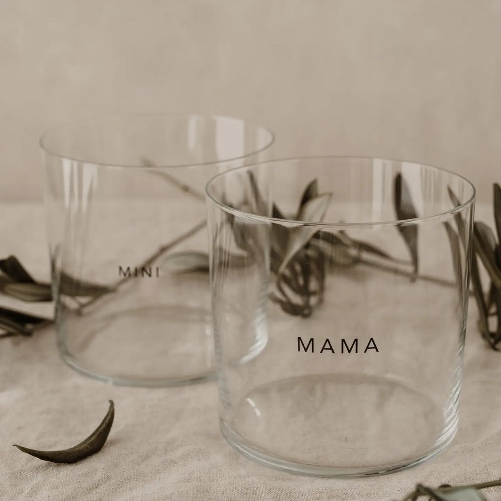 Trinkglas im 2er Set - Mama & Mini