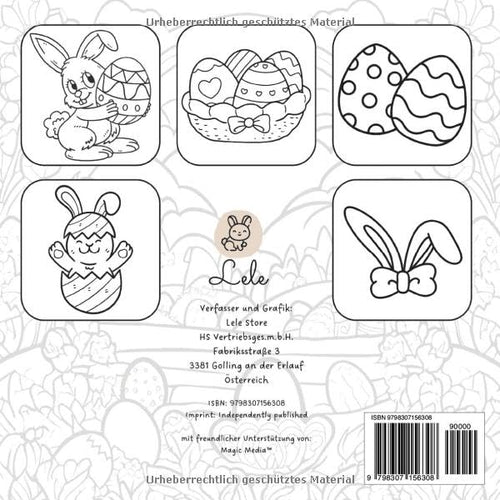 Mein erstes Ostermalbuch