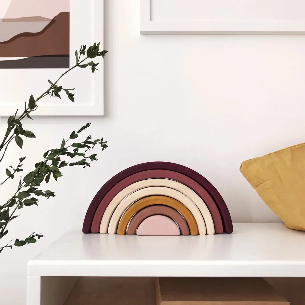 Montessori Holzstapel - Beere