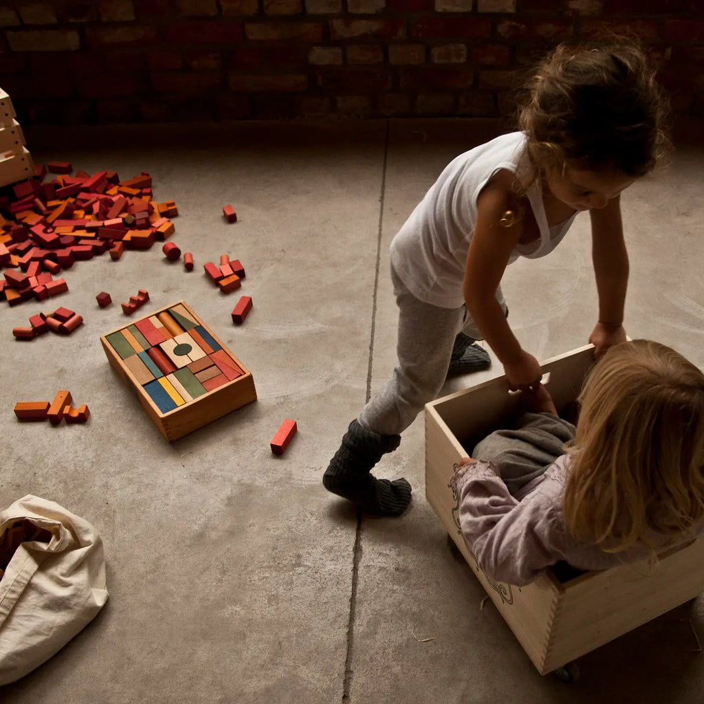 Montessori Holzklötze - natur