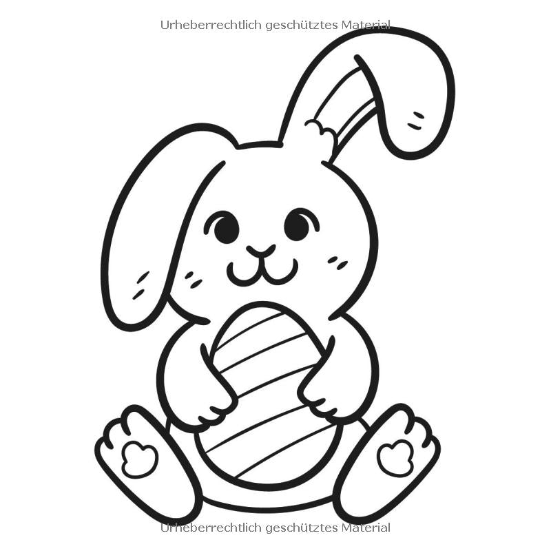 Mein erstes Ostermalbuch