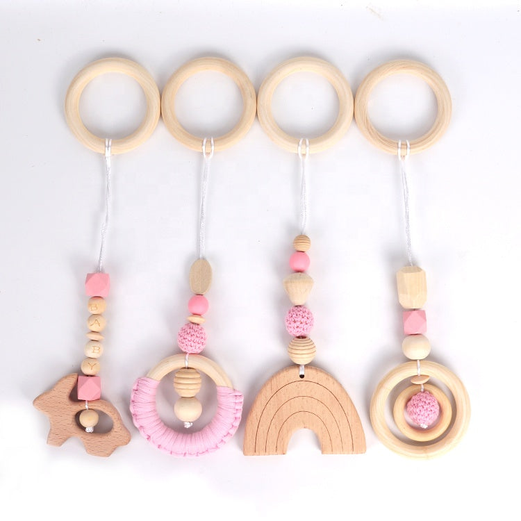 Spielebogen Anhänger - rosa