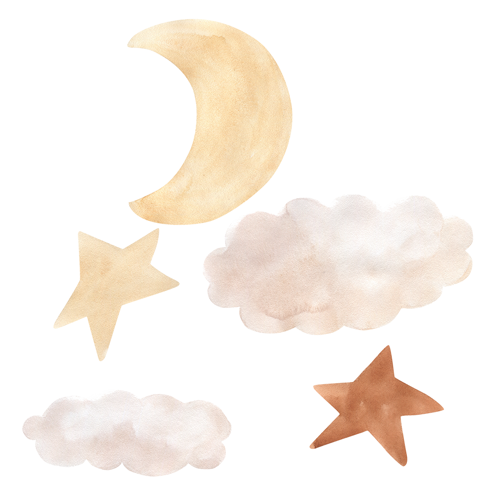 Wandsticker Aufkleber Abendhimmel