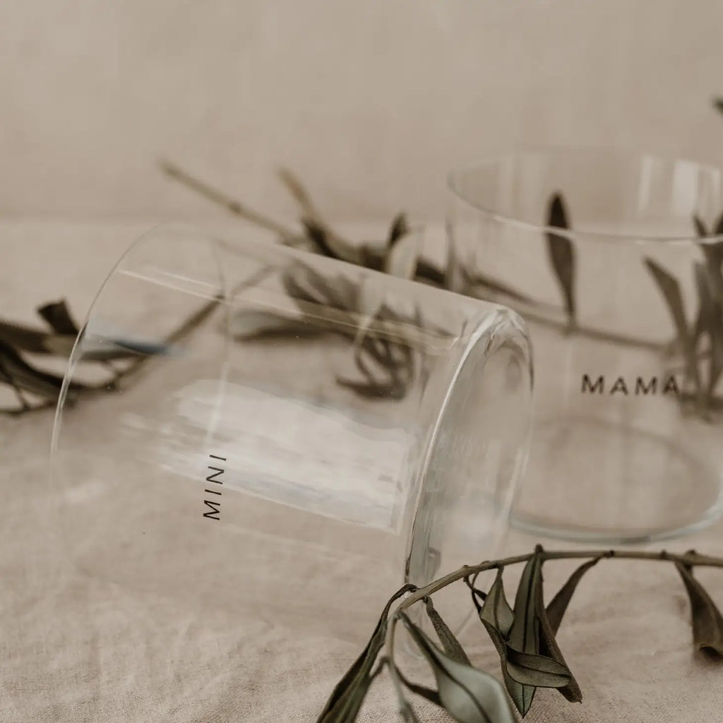 Trinkglas im 2er Set - Mama & Mini