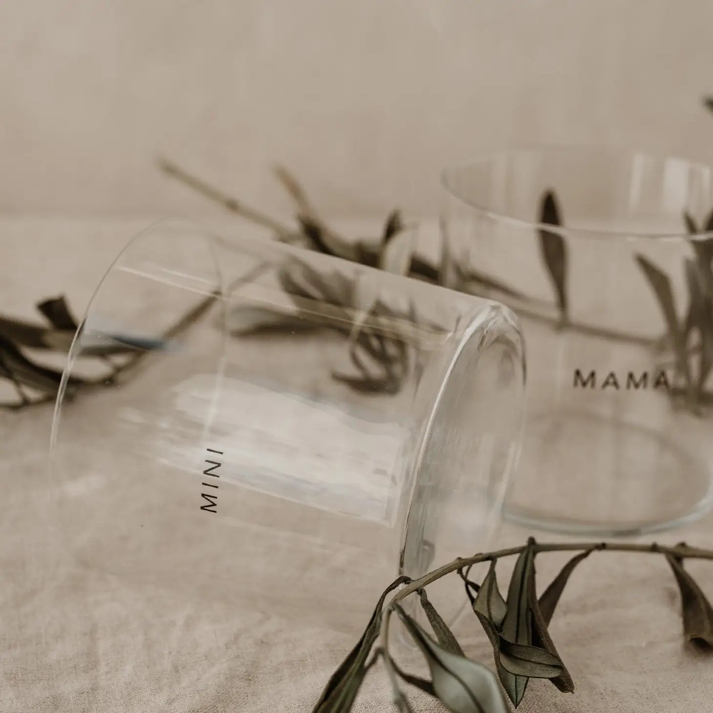 Trinkglas im 2er Set - Mama & Mini