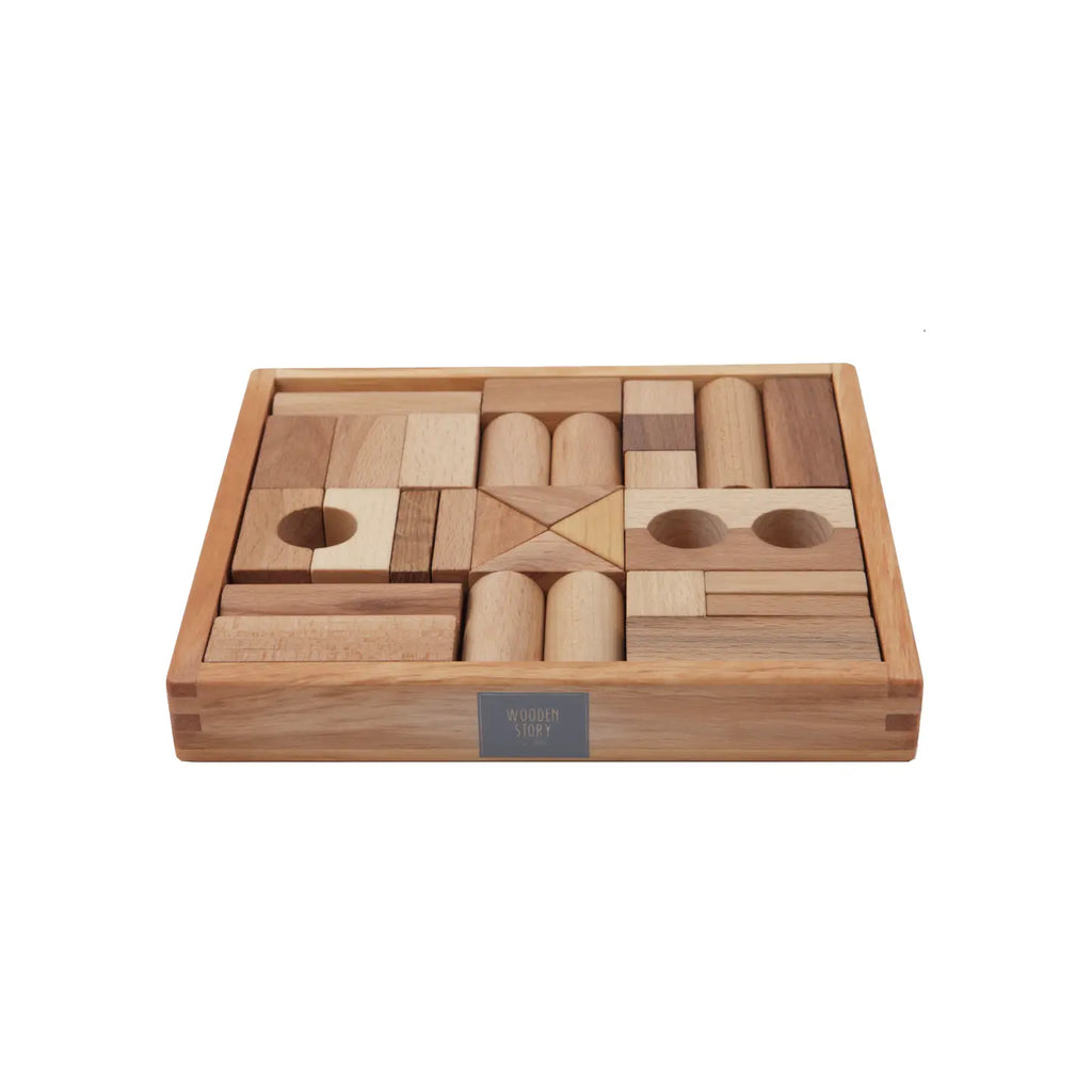 Montessori Holzklötze - natur