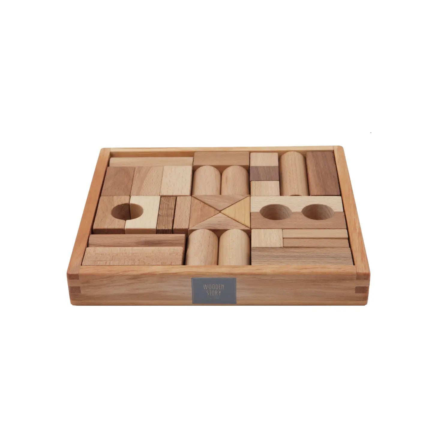 Montessori Holzklötze - natur