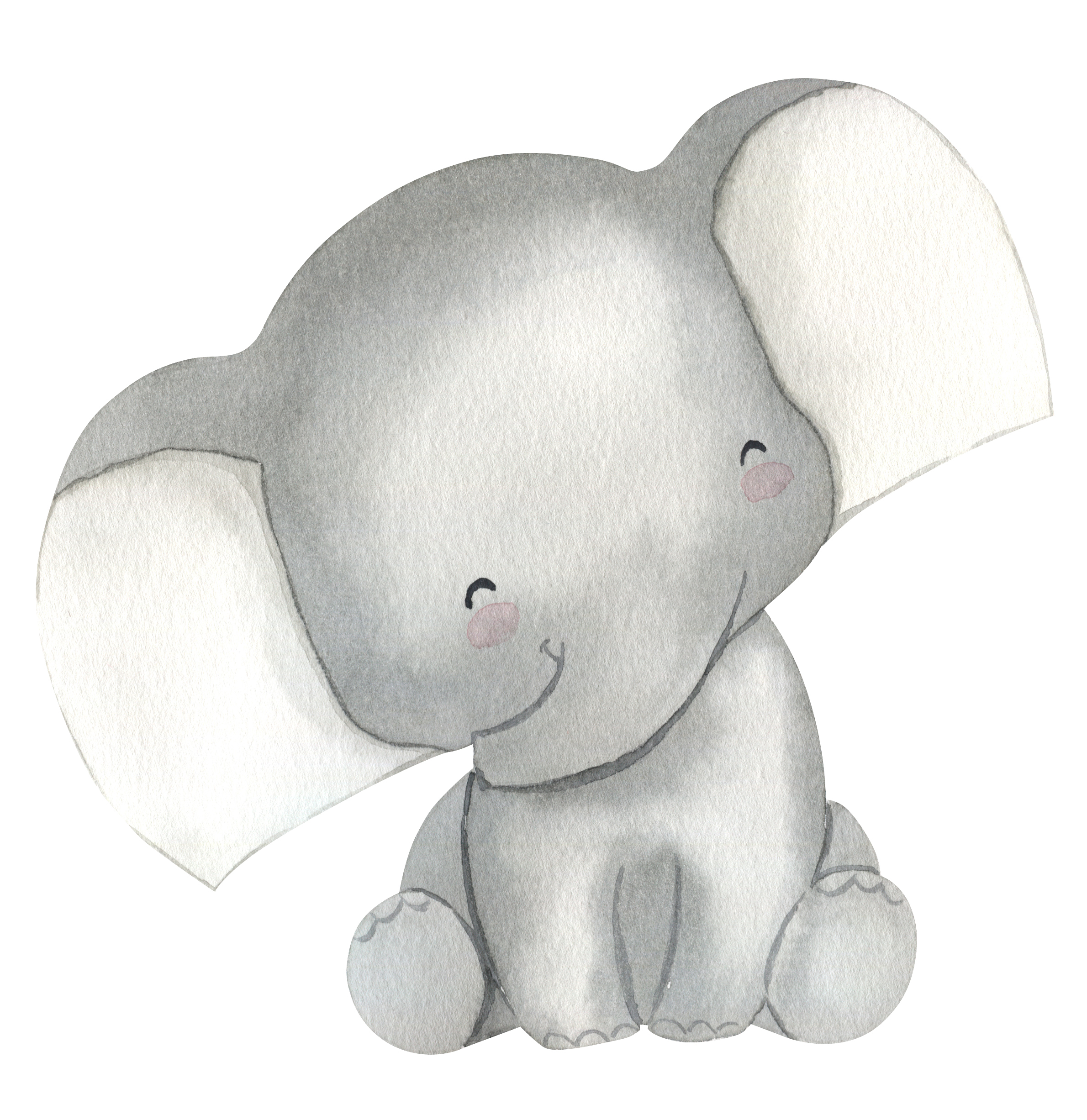 Wandsticker Aufkleber Elefant