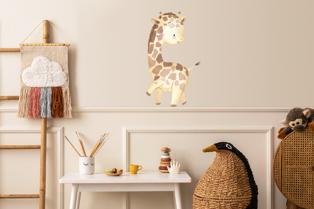 Wandsticker Aufkleber Giraffe