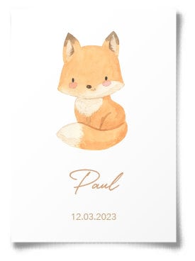 Kinderposter personalisiert mit Name