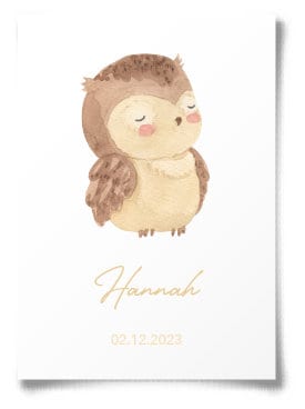 Kinderposter personalisiert mit Name