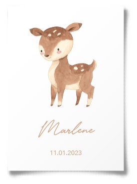Kinderposter personalisiert mit Name