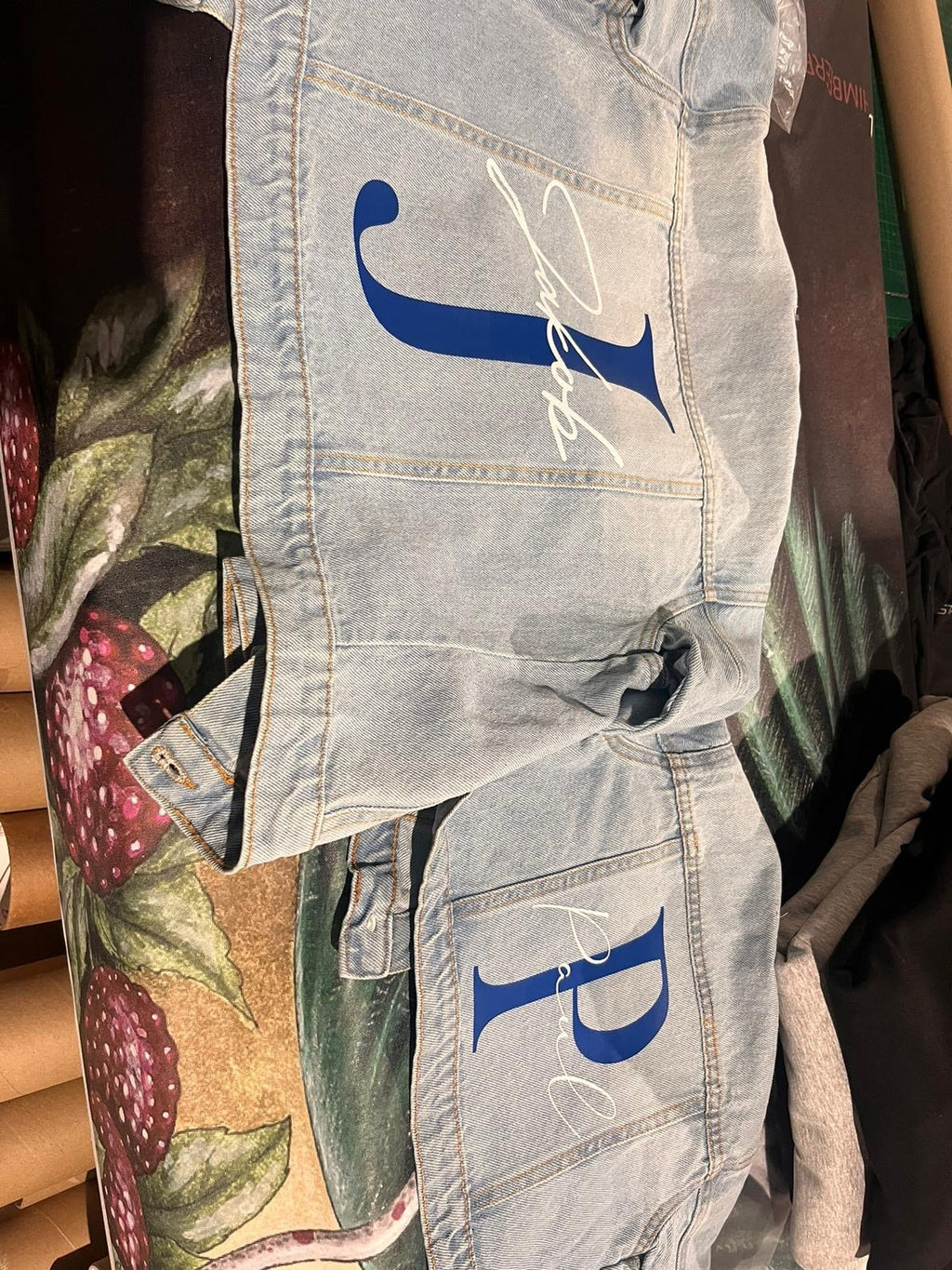 Personalisierte Jeansjacke Kinder mit Name