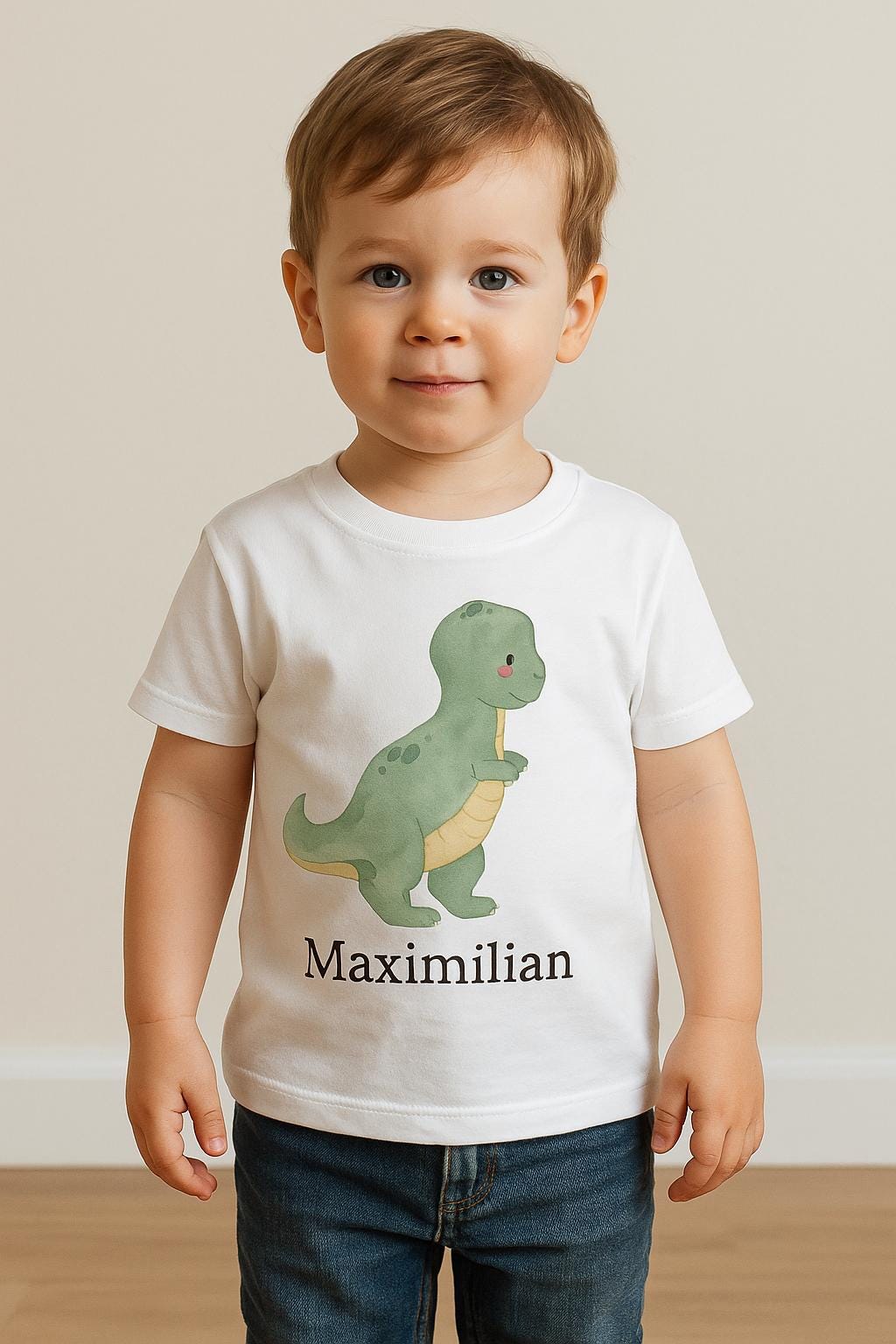 Personalisiertes Kinder T-Shirt mit Name