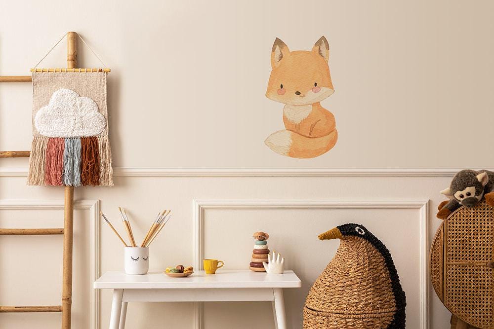 Wandsticker Set Waldtiere Kinderzimmer