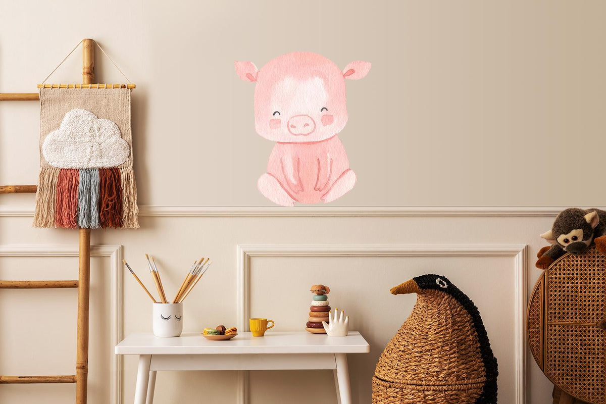 Wandsticker Set Bauernhof Tiere Kinderzimmer