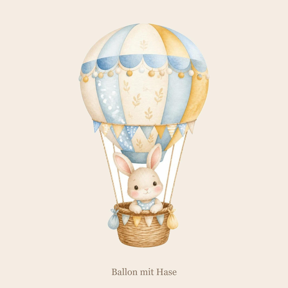 Wandsticker Set Heißluftballon Kinderzimmer