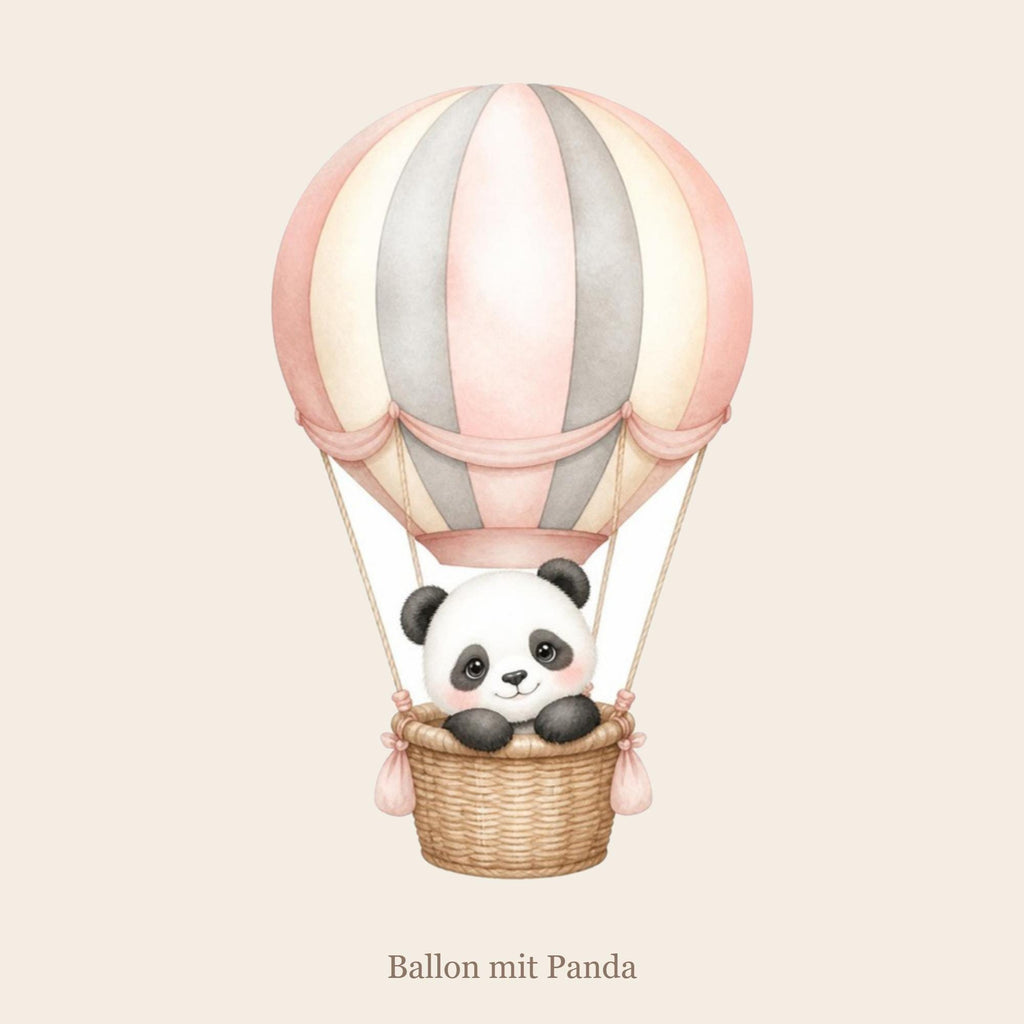 Wandsticker Set Heißluftballon Kinderzimmer