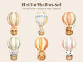 Wandsticker Set Heißluftballon Kinderzimmer