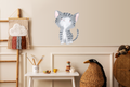 Wandsticker Aufkleber Katze