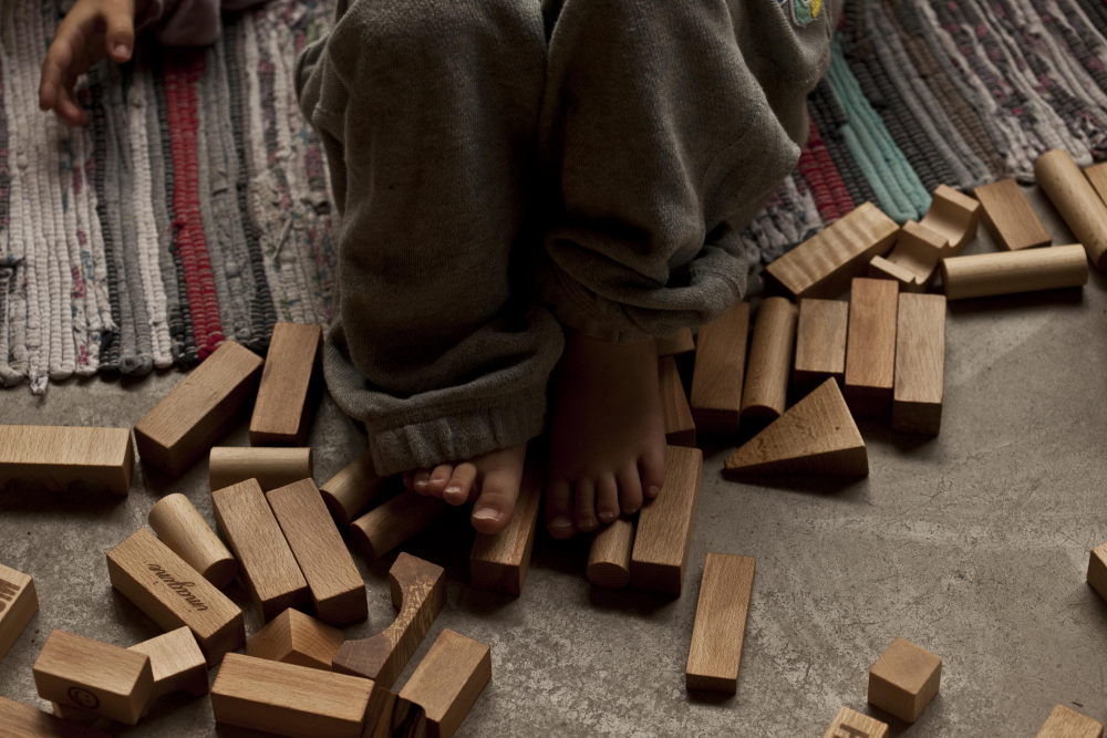 Montessori Holzklötze - natur