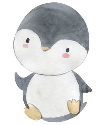 Wandsticker Aufkleber Pinguin