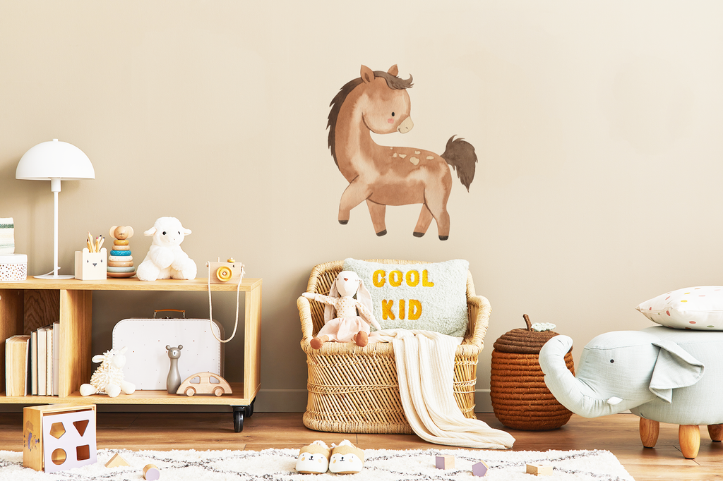 Wandsticker Aufkleber Pony