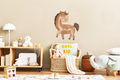 Wandsticker Aufkleber Pony
