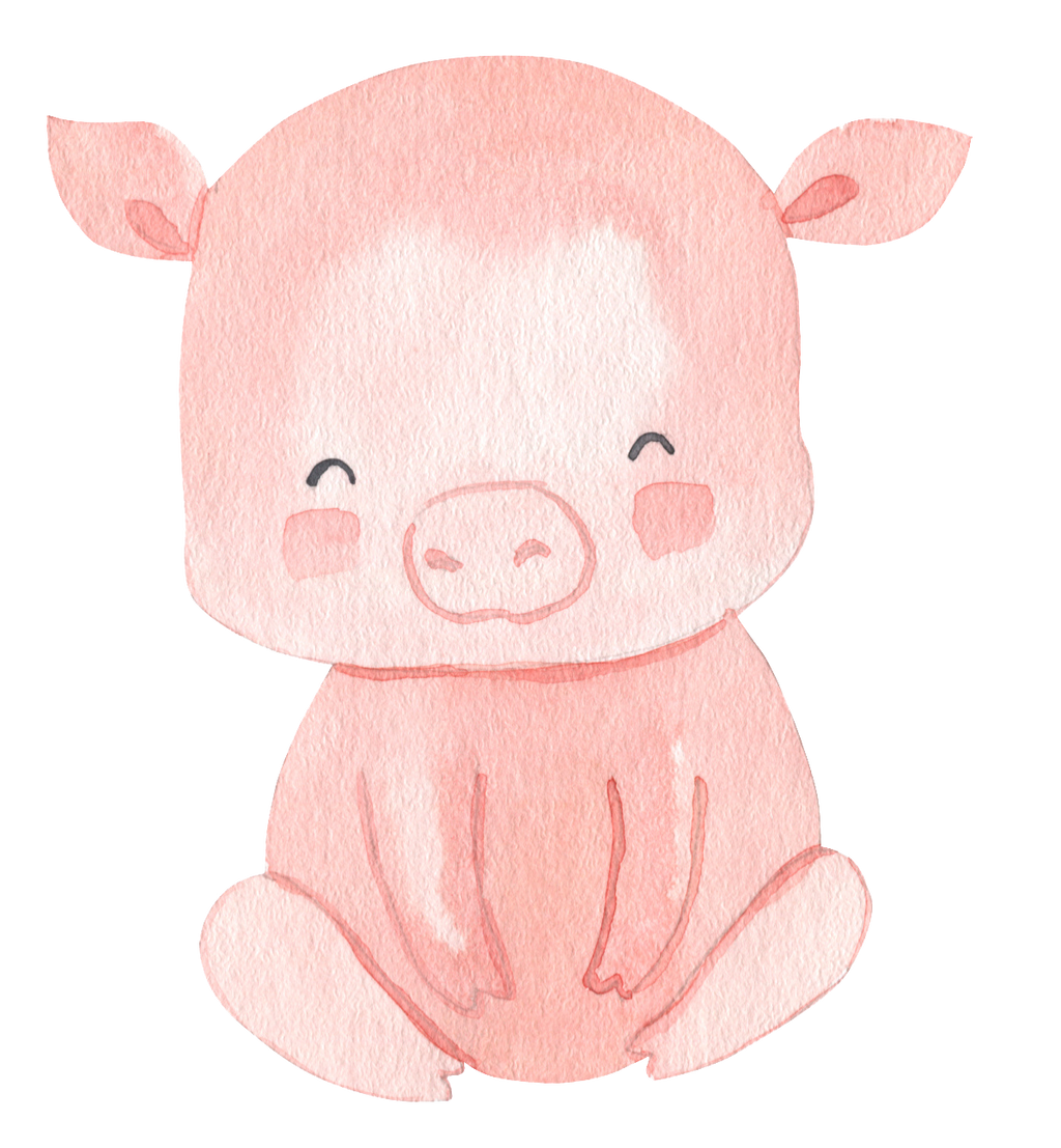 Wandsticker Aufkleber Schweinchen