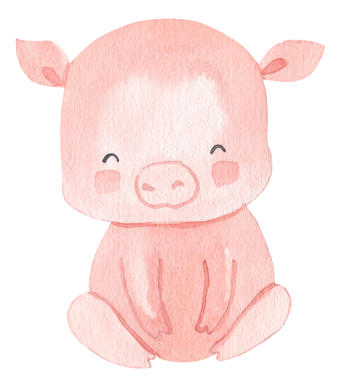 Wandsticker Aufkleber Schweinchen