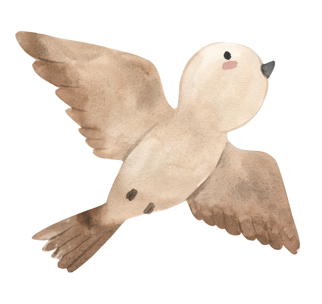Wandsticker Aufkleber Vogel