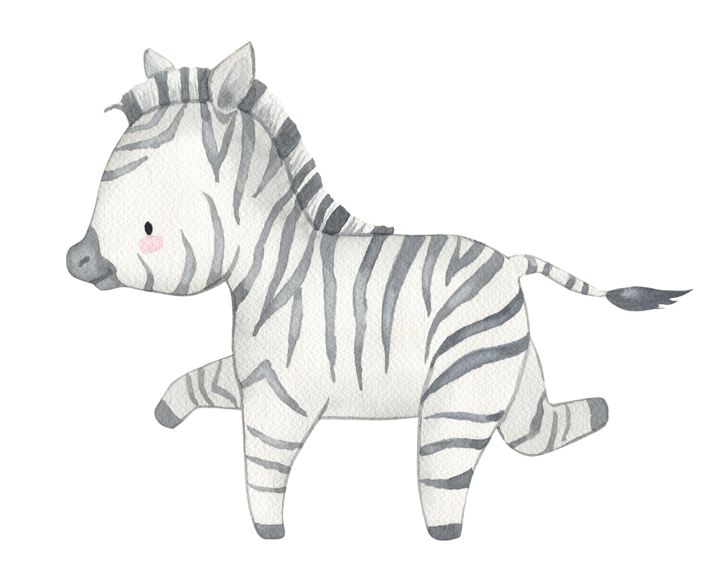 Wandsticker Aufkleber Zebra